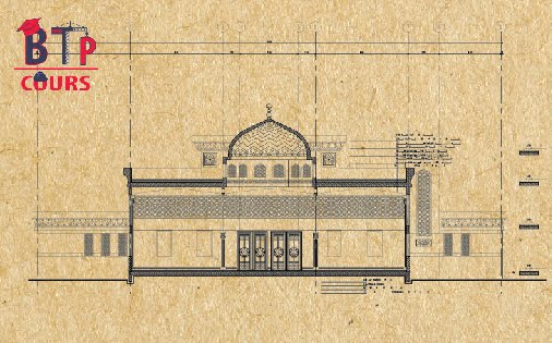 Plan Mosquée + Détails (DWG)