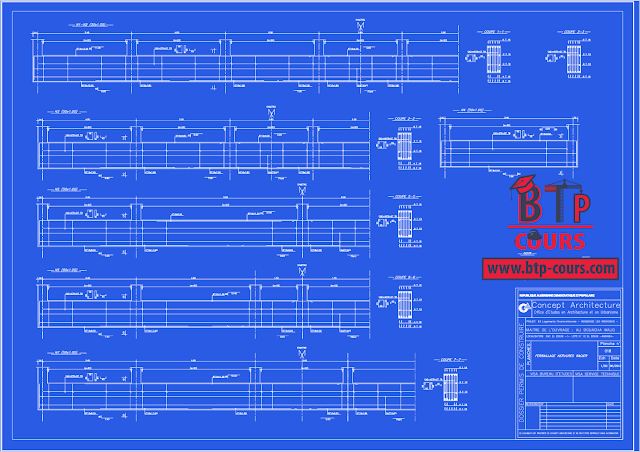 plan Béton armé sur www.btp-cours.com