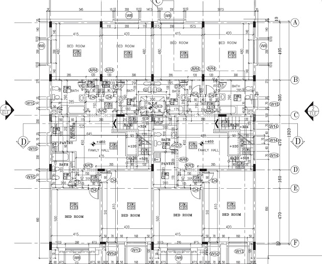 plan, 1 er, étage