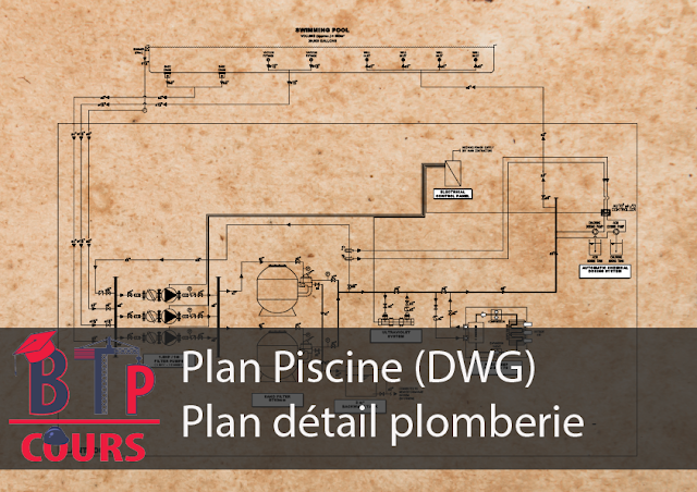 plan détail plomberie DWG