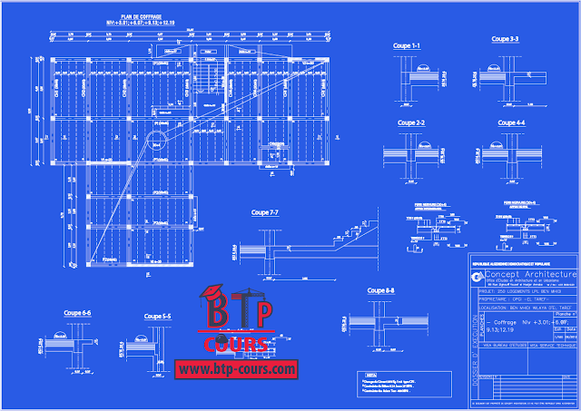 Plan DWG: Plan B.A et Archi 