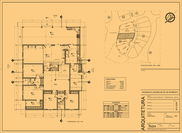 vue en plan