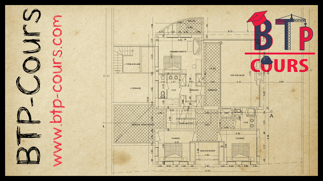 Plan architecture: Villa