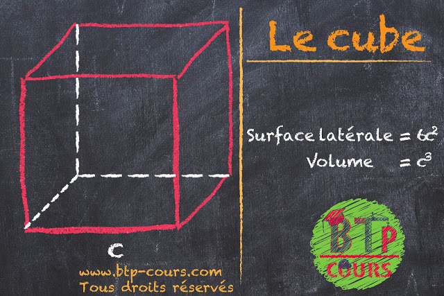 Calcul des volumes et surfaces latérale